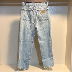Wrangler Light Blue Straight Leg Jeans